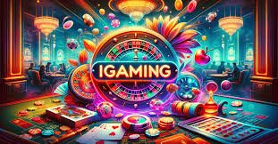 Ilustrasi bermain game slot online di jacktoto dengan pemandangan modern